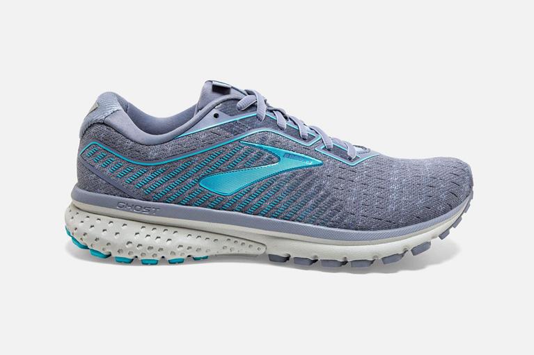 Brooks Ghost 12 Women's Road Running Shoes - Blue (28493-CHIO)